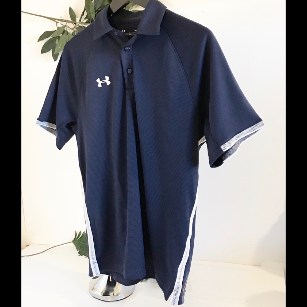 Under Armour Men's HeatGear Polo Shirt  Medium